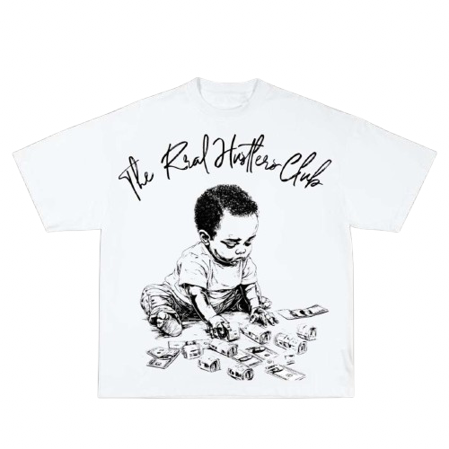 Real hustlers baby money T-shirt