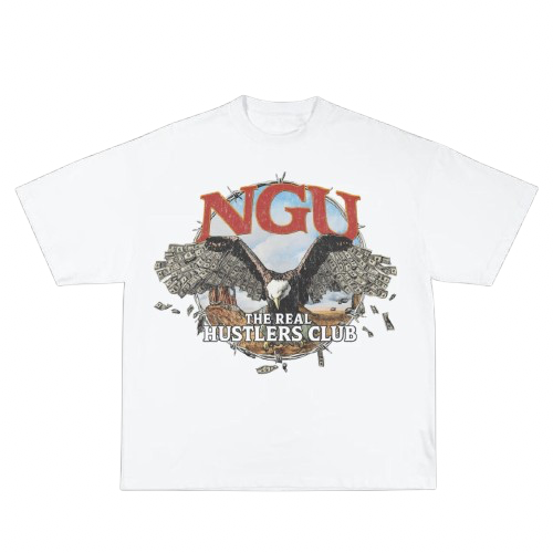 NGU Real Hustlers Club T-shirt